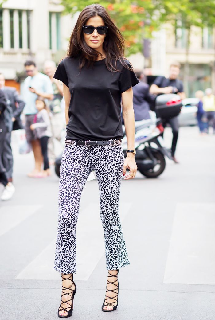 Calça Flare Cropped