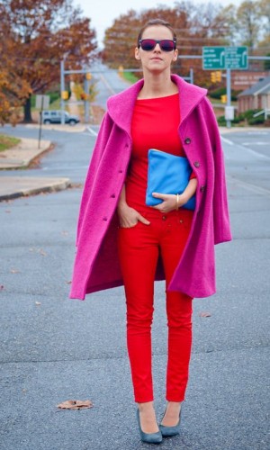 Inspiração Color Blocking