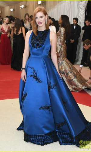 Jessica Chastain Baile do Met 2016