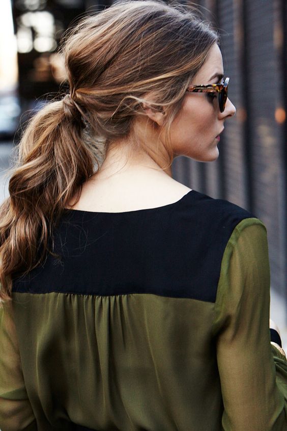 penteados da Olivia Palermo