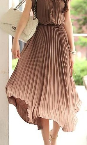 Inspiração Roupas Plissadas