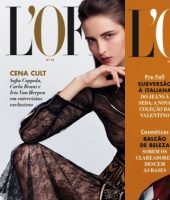 Edição de Junho/Julho da L'Officiel