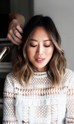 atualizar o corte de cabelo, long bob, ombre, morena, cabelo