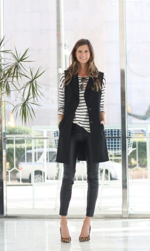 maneiras de usar um colete oversized, looks, inspiração