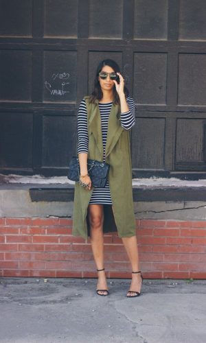 maneiras de usar um colete oversized, looks, inspiração