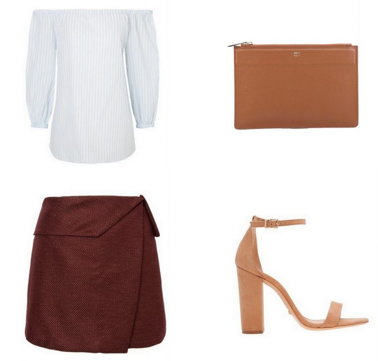 item da semana, blusa listrada, ombro a ombro, looks, off the shoulder, trend