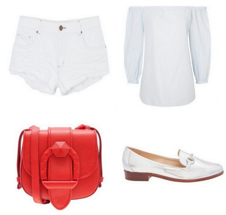item da semana, blusa listrada, ombro a ombro, looks, off the shoulder, trend