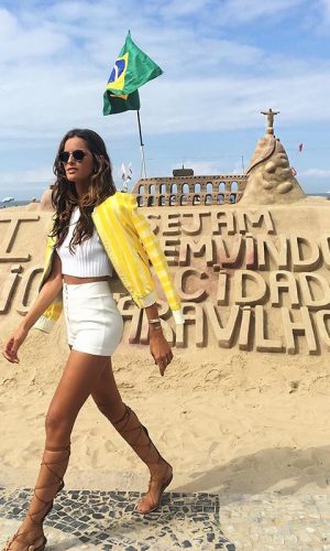 Izabel Goulart, looks, Olimpíada, Time Brasil