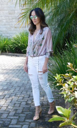 look do dia, body estampado, bodysuit, Zara, Gabi May, ootd