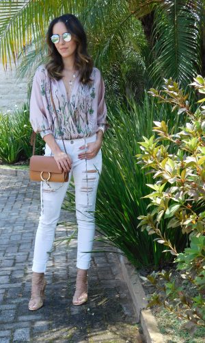 look do dia, body estampado, bodysuit, Zara, Gabi May, ootd