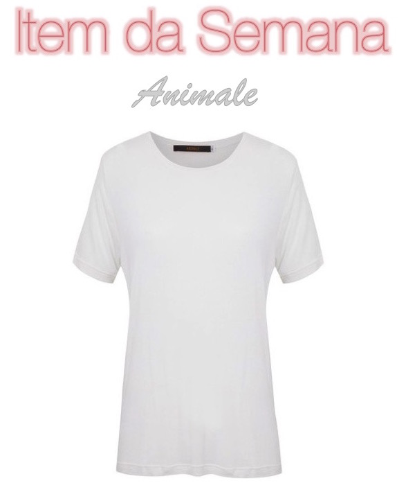item da semana, t-shirt básica, look, outfit, camiseta