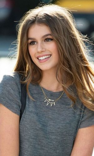 kaia gerber, cindy crawford, moda, look, modelo, fashion, outfit, model