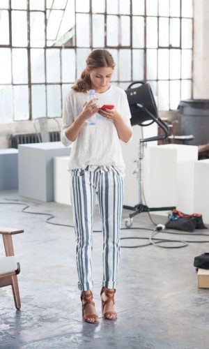 calça listrada, inspiração, look, moda, stripped pants, inspiration, fashion, outfit