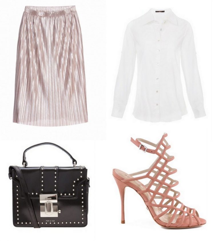 saia midi plissada, looks, inspiração, outfits, inspiration, midi skirt