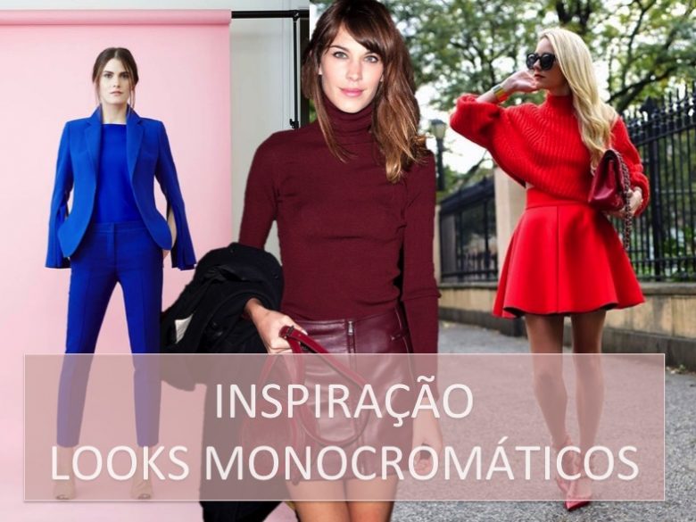 looks monocromáticos, tendência, inspiração, monochromatic outfit, fashion, inspiration