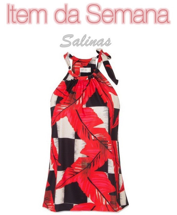 blusa decote halter, moda, looks, inspiração, fashion, halter top, outfit, inspiration