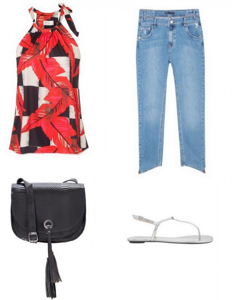 blusa decote halter, moda, looks, inspiração, fashion, halter top, outfit, inspiration