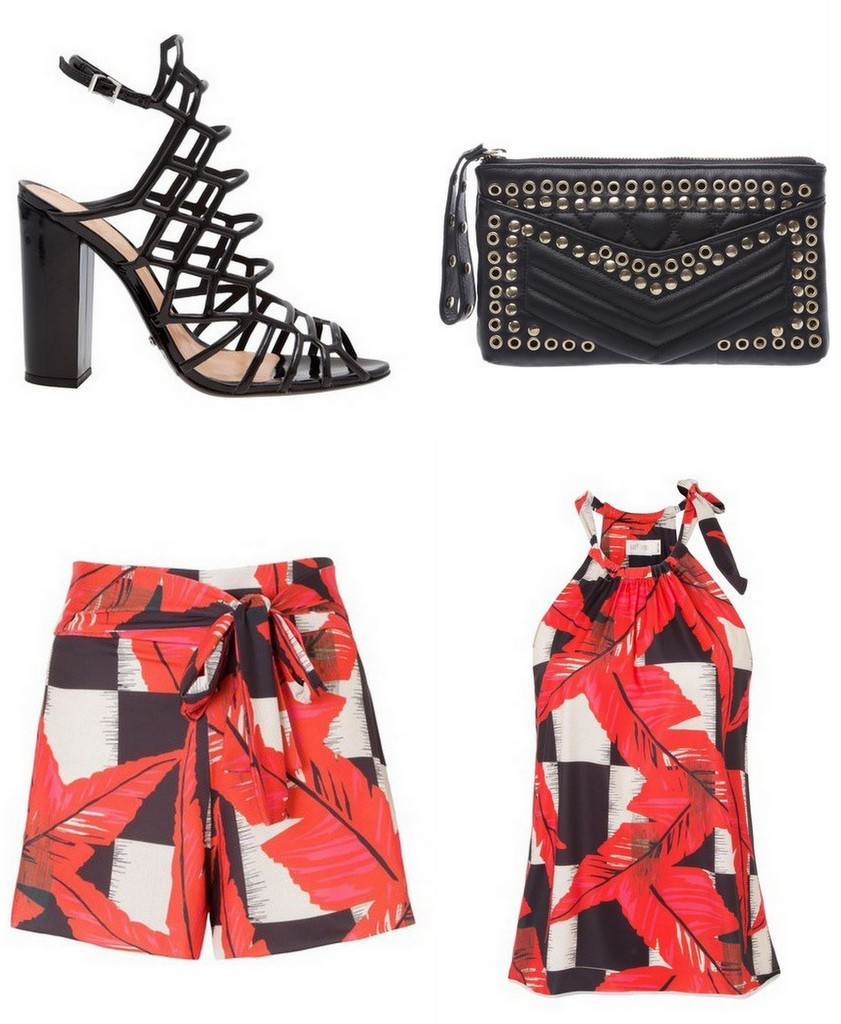 blusa decote halter, moda, looks, inspiração, fashion, halter top, outfit, inspiration