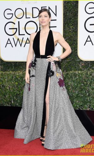 golden globes 2017, golden globe awards, celebridades, hollywood, mais bem vestidas, moda, awards season, fashion, who wore what, best dressed, jessica biel