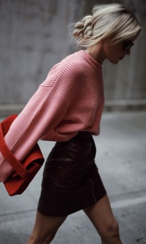rosa e vermelho, looks, moda, estilo, tendência, inspiração, pink and red, outfits, fashion, style, trend, inspiration