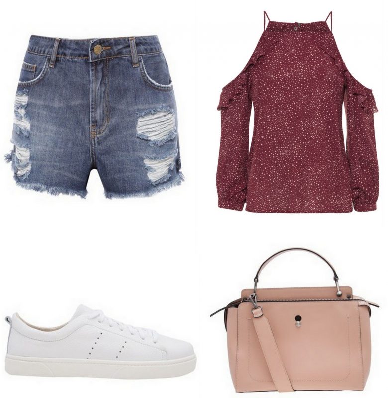 blusa com recorte nos ombros, moda, estilo, tendência, estampa estrela, looks, inspiração, cutout top, fashion, style, trend, inspiration, outfit, star print