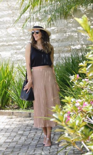 saias midi, Gabi May, look do dia, moda, estilo, tendência, fashion, style, trend, ootd