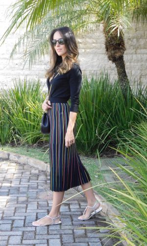 saias midi, Gabi May, look do dia, moda, estilo, tendência, fashion, style, trend, ootd