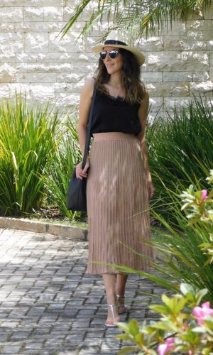 saias midi, Gabi May, look do dia, moda, estilo, tendência, fashion, style, trend, ootd