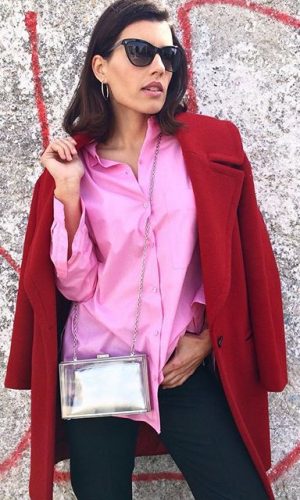 rosa e vermelho, looks, moda, estilo, tendência, inspiração, pink and red, outfits, fashion, style, trend, inspiration