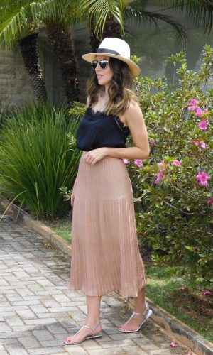 saias midi, Gabi May, look do dia, moda, estilo, tendência, fashion, style, trend, ootd