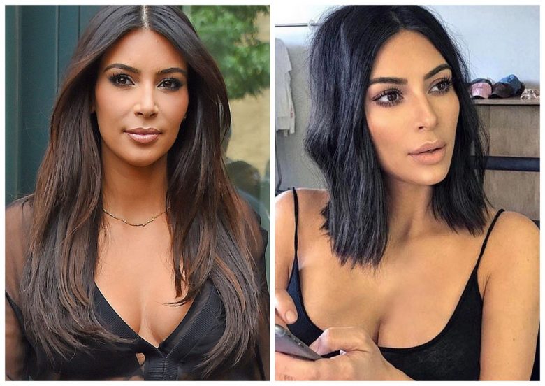 kim kardashian, beleza, novo visual, corte, cabelo, long bob, hair, hairstyle, beauty