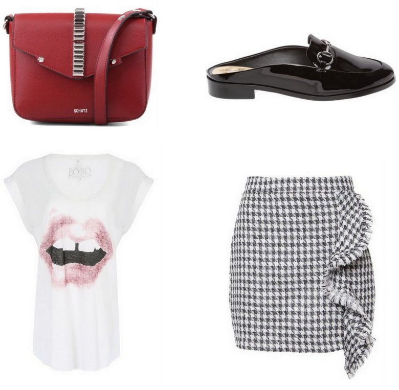 Estampa de Boca, camiseta, looks, moda, estilo, inspiração, lip print, t-shirt, fashion, style, inspiration