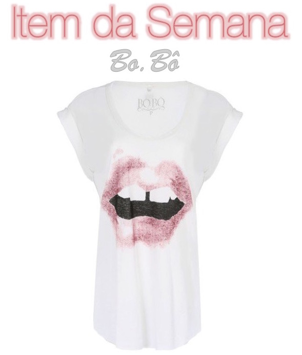 Estampa de Boca, camiseta, looks, moda, estilo, inspiração, lip print, t-shirt, fashion, style, inspiration