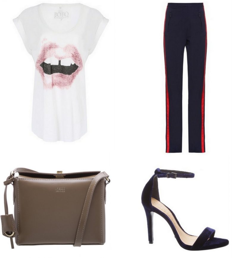 Estampa de Boca, camiseta, looks, moda, estilo, inspiração, lip print, t-shirt, fashion, style, inspiration