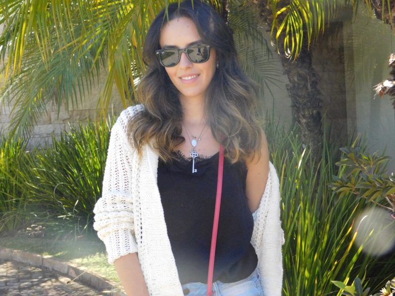 looks casuais, ponto de cor, gabi may, miami, moda, estilo, truque de styling, styling trick, pop of color, fashion, outfit, ootd