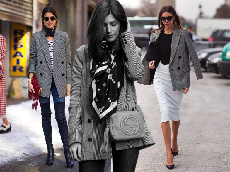 blazer xadrez, moda, estilo, tendência, inspiração, plaid jacket, fashion, style, trend, inspiration