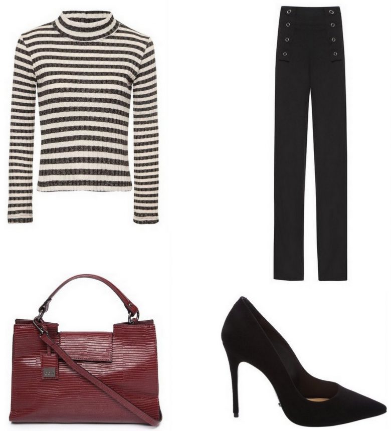 blusa listrada, lurex, moda, estilo, tendência, looks, striped top, fashion, style, trend, outfit