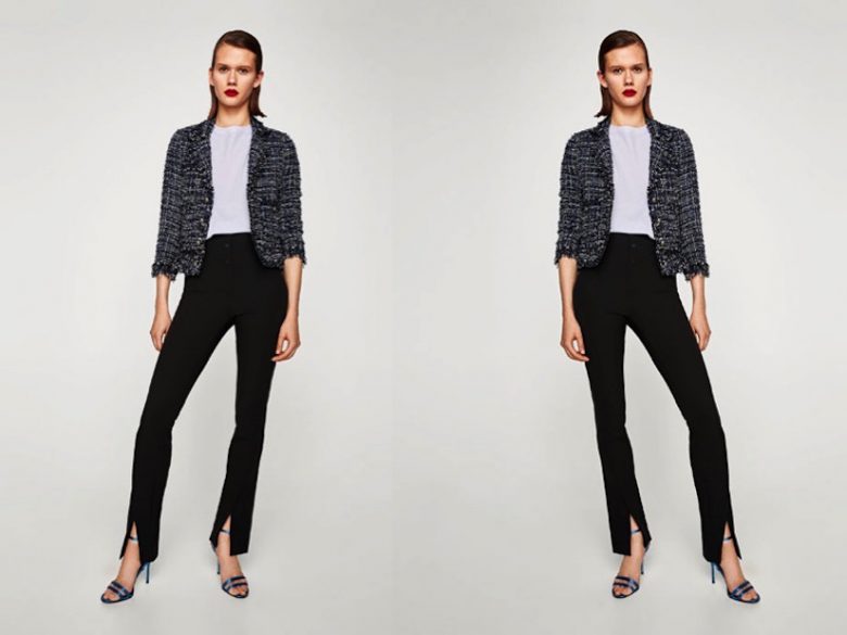 calça com fenda na frente, moda, tendência, estilo, inspiração, looks, split-hem trouser, slit hem pants, trend, trend alert, fashion, style, inspiration