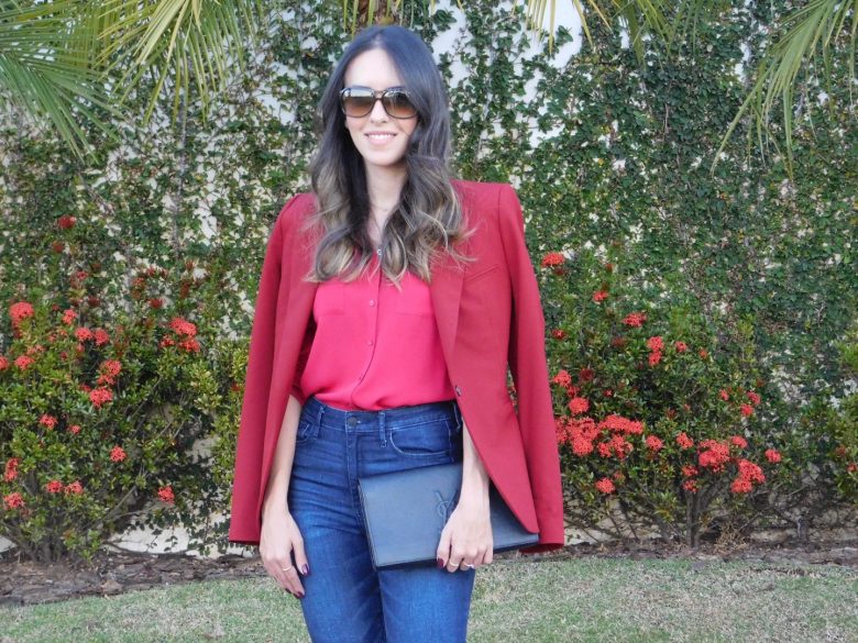look vermelho e rosa, look do dia, moda, estilo, tendência, inspiração, Gabi May, red and pink, outfit, ootd, fashion, style, trend, inspiration