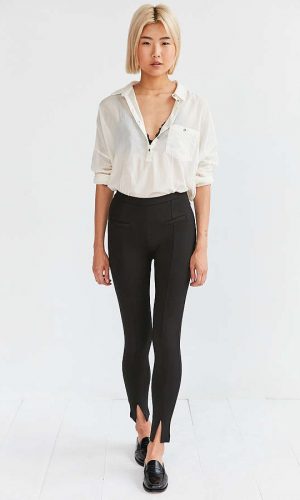 calça com fenda na frente, moda, tendência, estilo, inspiração, looks, split-hem trouser, slit hem pants, trend, trend alert, fashion, style, inspiration