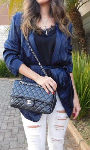 combinação azul e preto, look do dia, moda, estilo, inspiração, blue and black combination, fashion, style, inspiration, outfit of the day, ootd, Gabi May