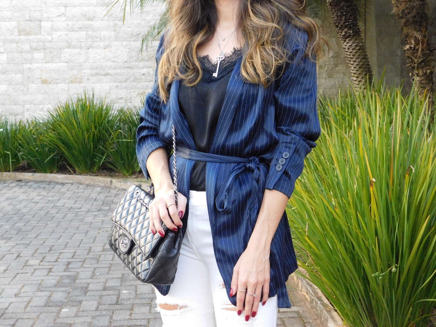 combinação azul e preto, look do dia, moda, estilo, inspiração, blue and black combination, fashion, style, inspiration, outfit of the day, ootd, Gabi May