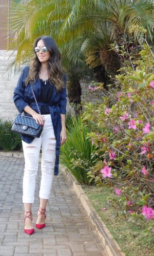 combinação azul e preto, look do dia, moda, estilo, inspiração, blue and black combination, fashion, style, inspiration, outfit of the day, ootd, Gabi May