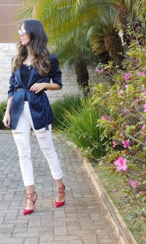 combinação azul e preto, look do dia, moda, estilo, inspiração, blue and black combination, fashion, style, inspiration, outfit of the day, ootd, Gabi May