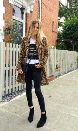casaco de onça, moda, estilo, look, inspiração, leopard coat, fashion, style, inspiration, outfit