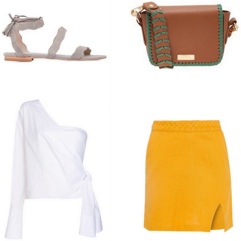 blusa branca um ombro só, moda, estilo, tendência, looks, item da semana, white off the shoulder top, fashion, style, outfits, trend, inspiration, item of the week