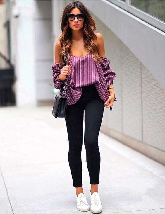 uma blusa listrada, moda, estilo, clássico, tendência, inspiração, striped top, fashion, style, inspiration, outfits