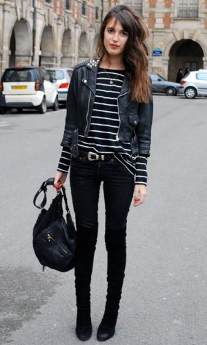 uma blusa listrada, moda, estilo, clássico, tendência, inspiração, striped top, fashion, style, inspiration, outfits