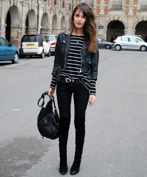 uma blusa listrada, moda, estilo, clássico, tendência, inspiração, striped top, fashion, style, inspiration, outfits