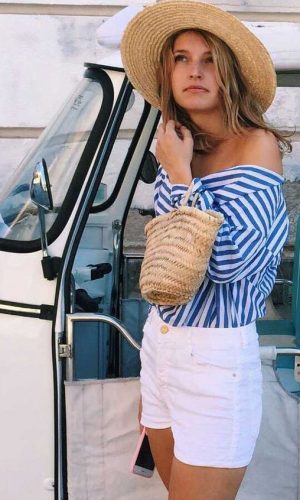 uma blusa listrada, moda, estilo, clássico, tendência, inspiração, striped top, fashion, style, inspiration, outfits